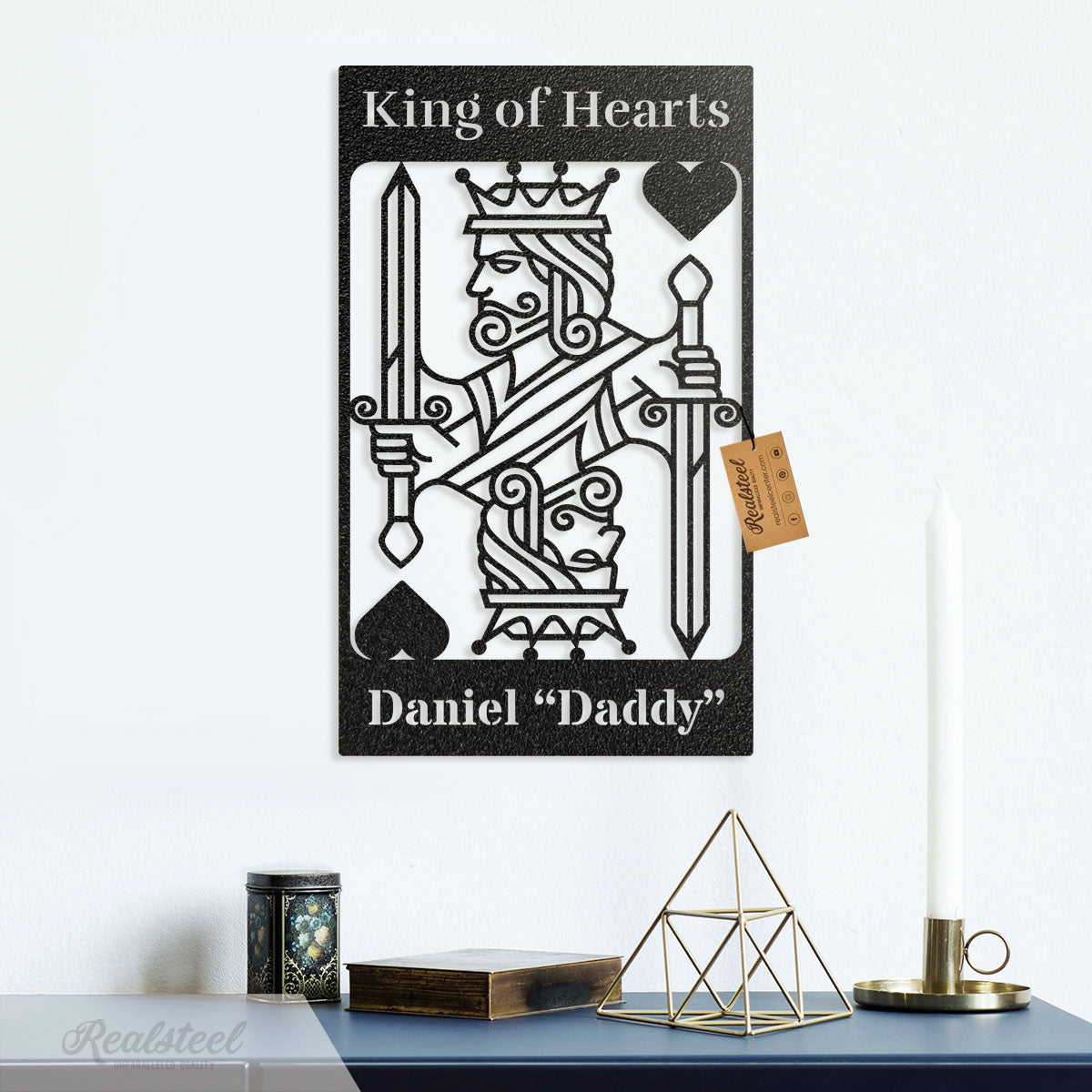 King of Hearts Monogram - RealSteel Center