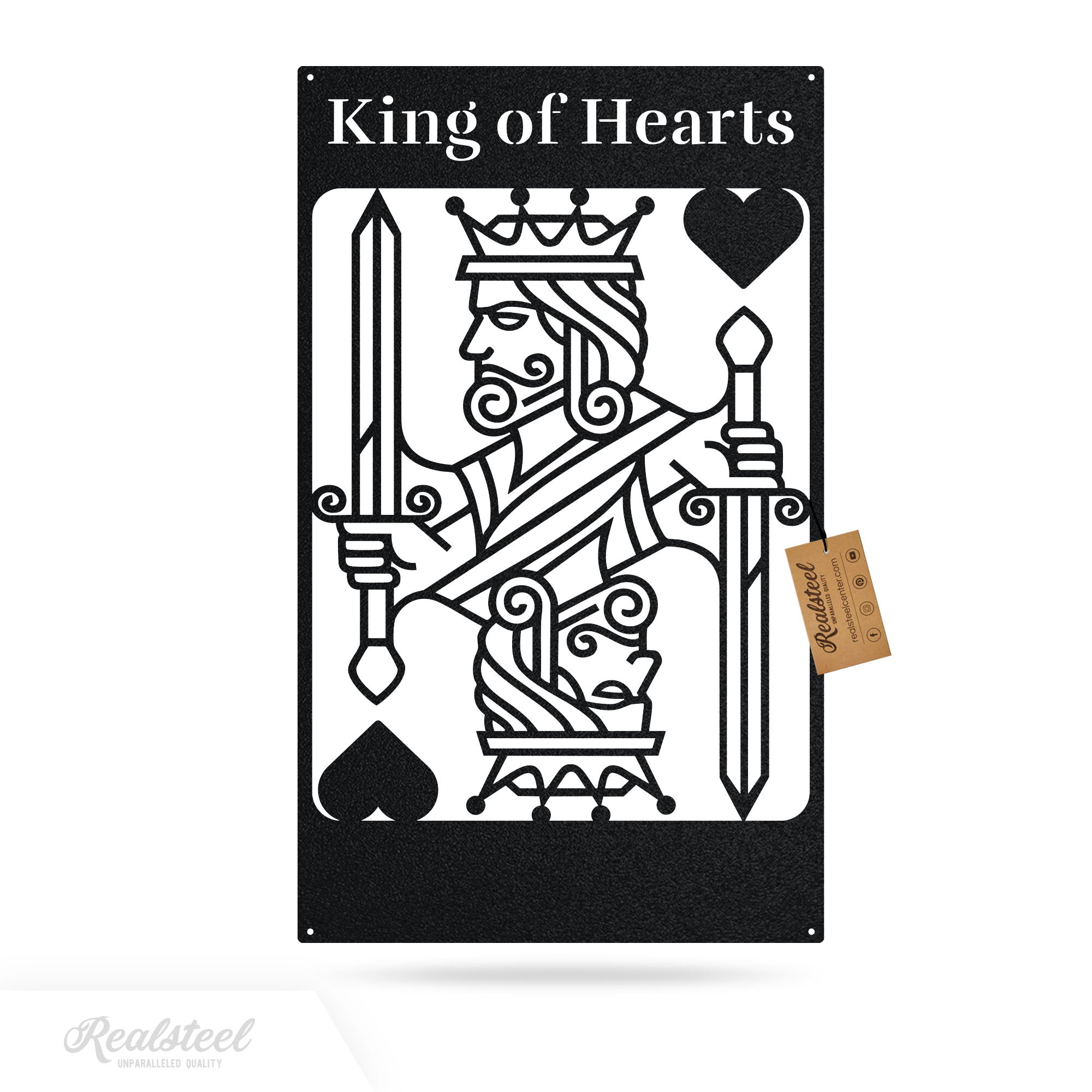 King of Hearts Monogram 18