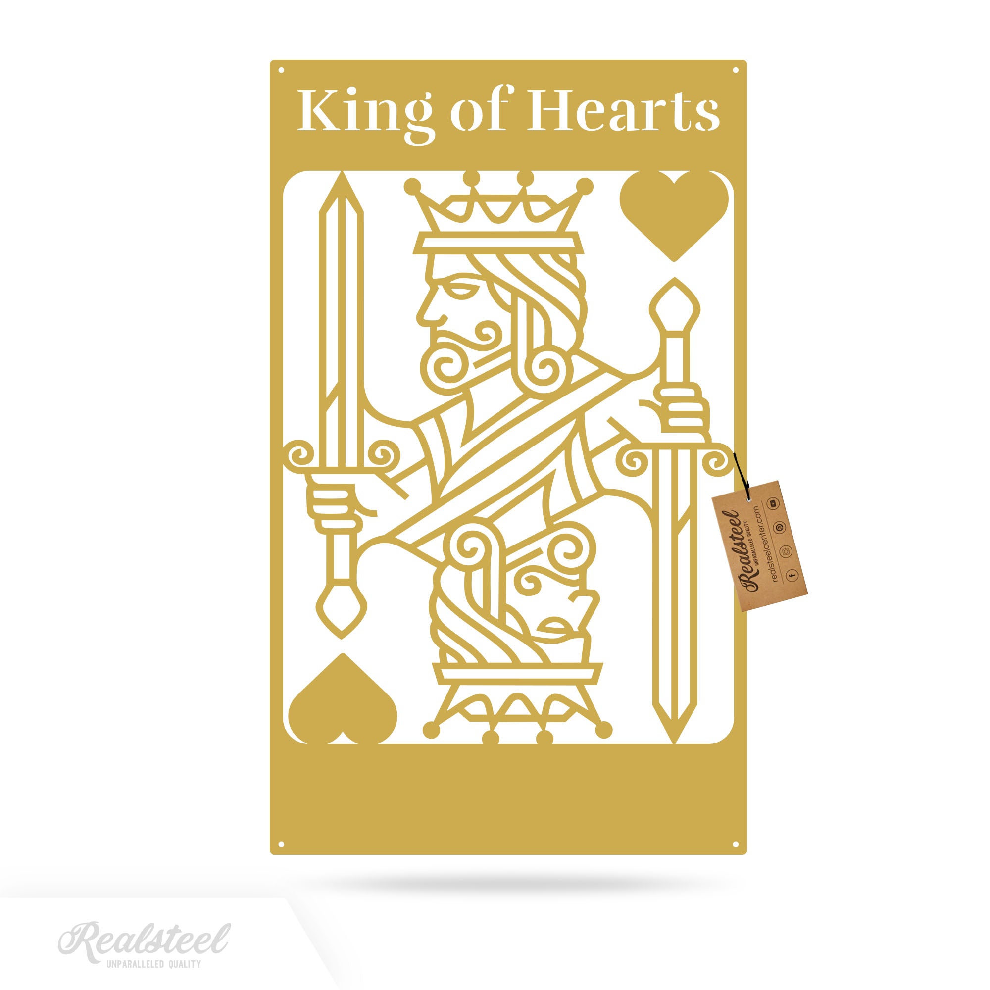 King of Hearts Monogram 18