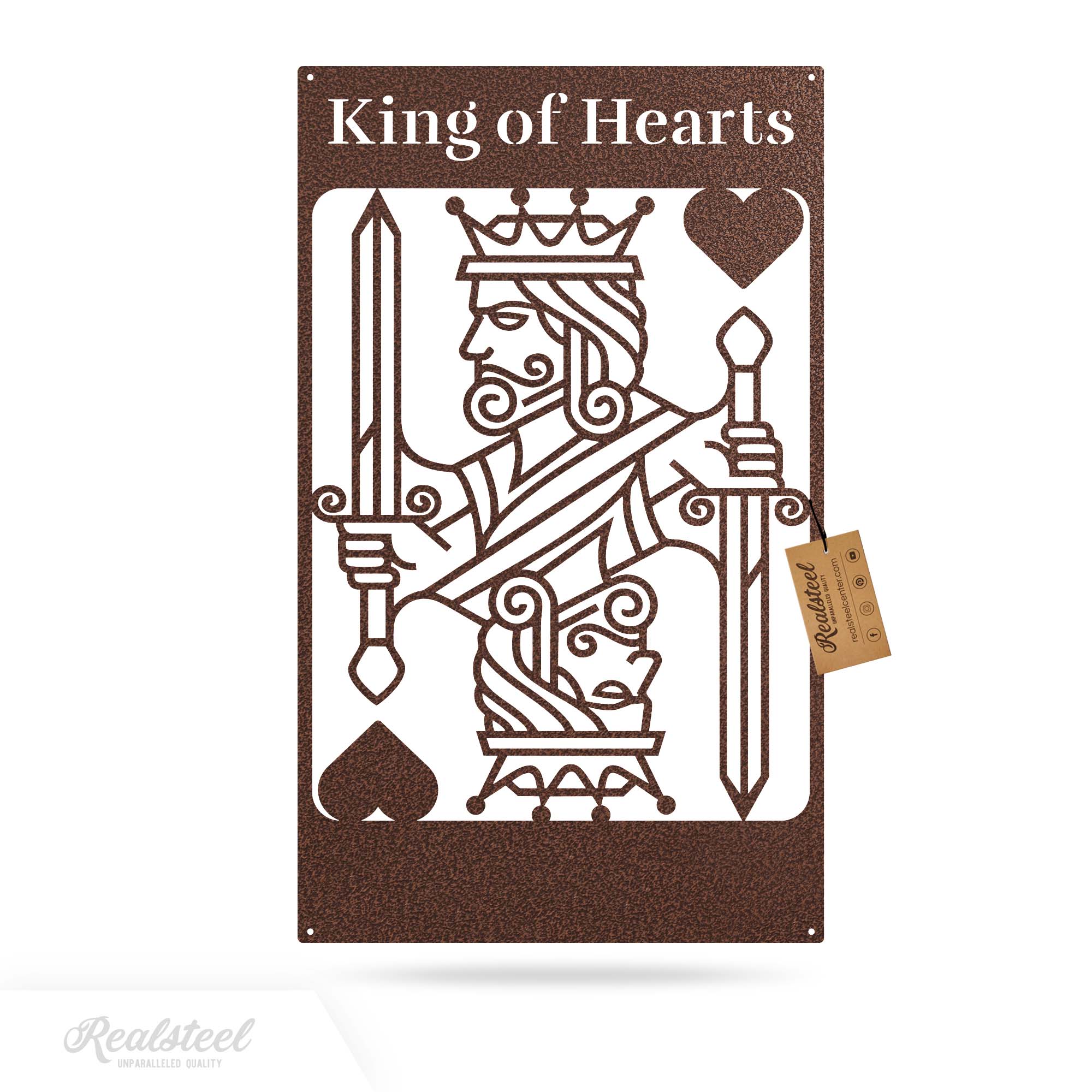 King of Hearts Monogram 18