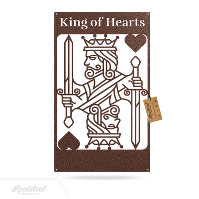 King of Hearts Monogram 18" / Penny Vein - RealSteel Center