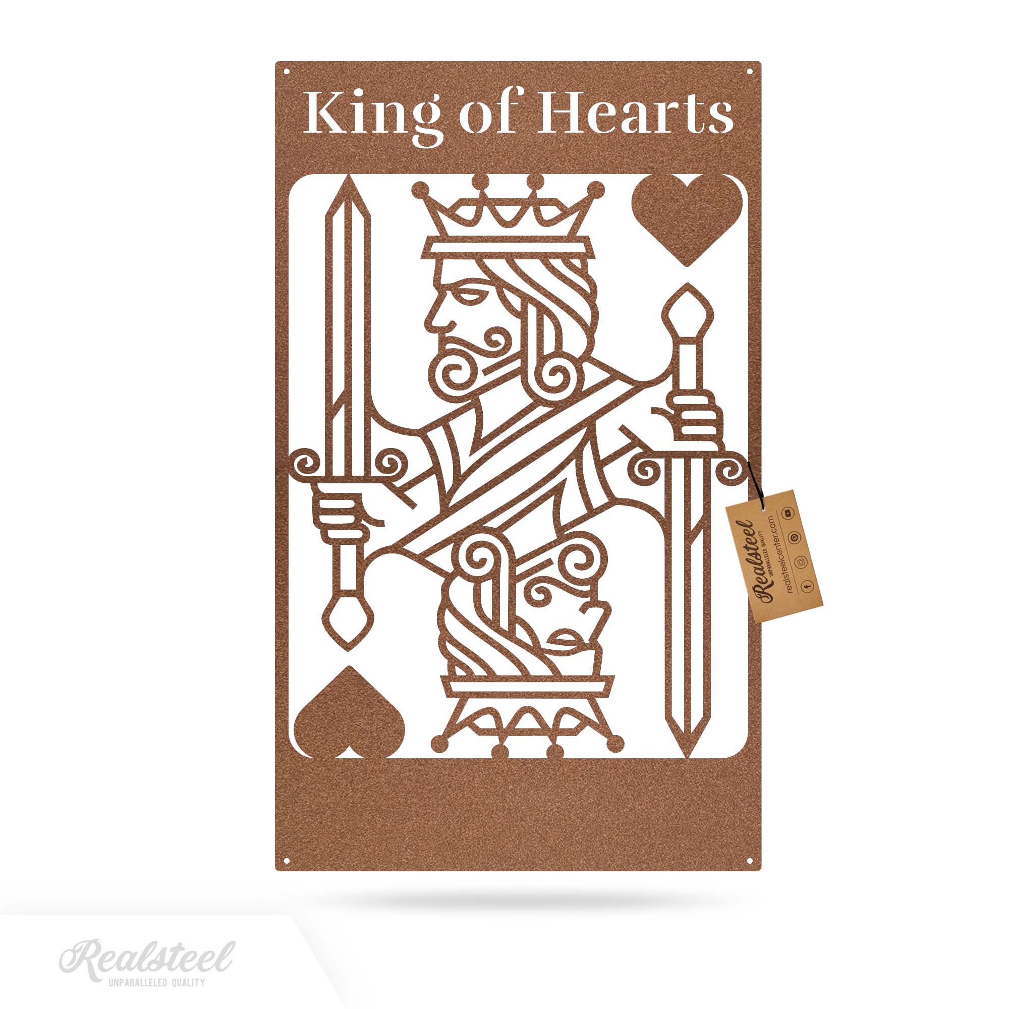 King of Hearts Monogram 18