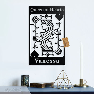 Queen of Hearts Monogram - RealSteel Center