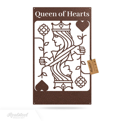 Queen of Hearts Monogram 15" x 25" / Penny Vein - RealSteel Center