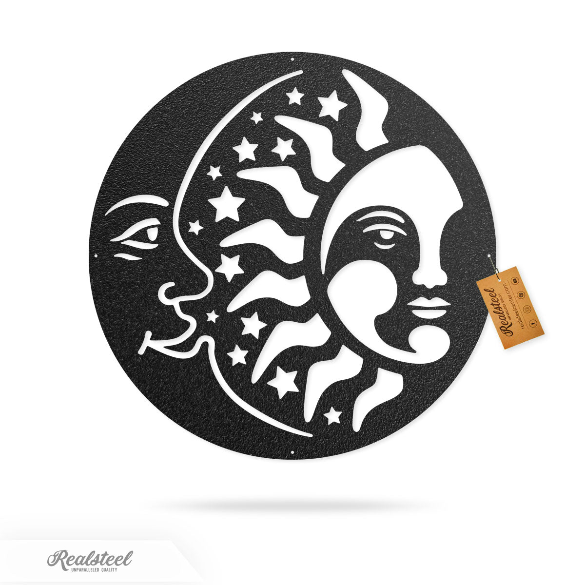 Sun Moon Wall Art – A Beautiful Balance of Night and Day - RealSteel Center