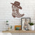 Cowgirl Boot and Hat Metal Wall Decor - RealSteel Center