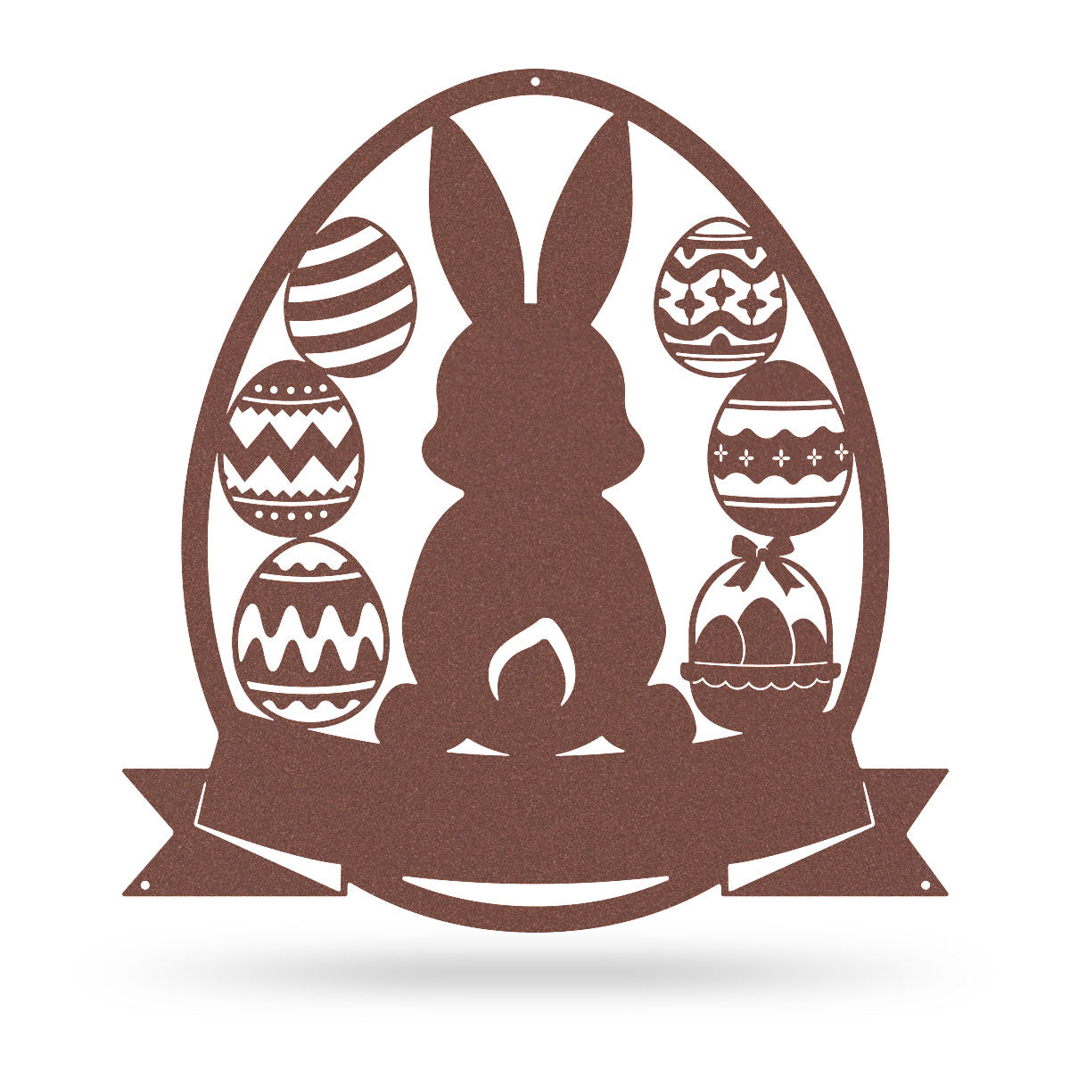 Easter Basket Bunny Monogram