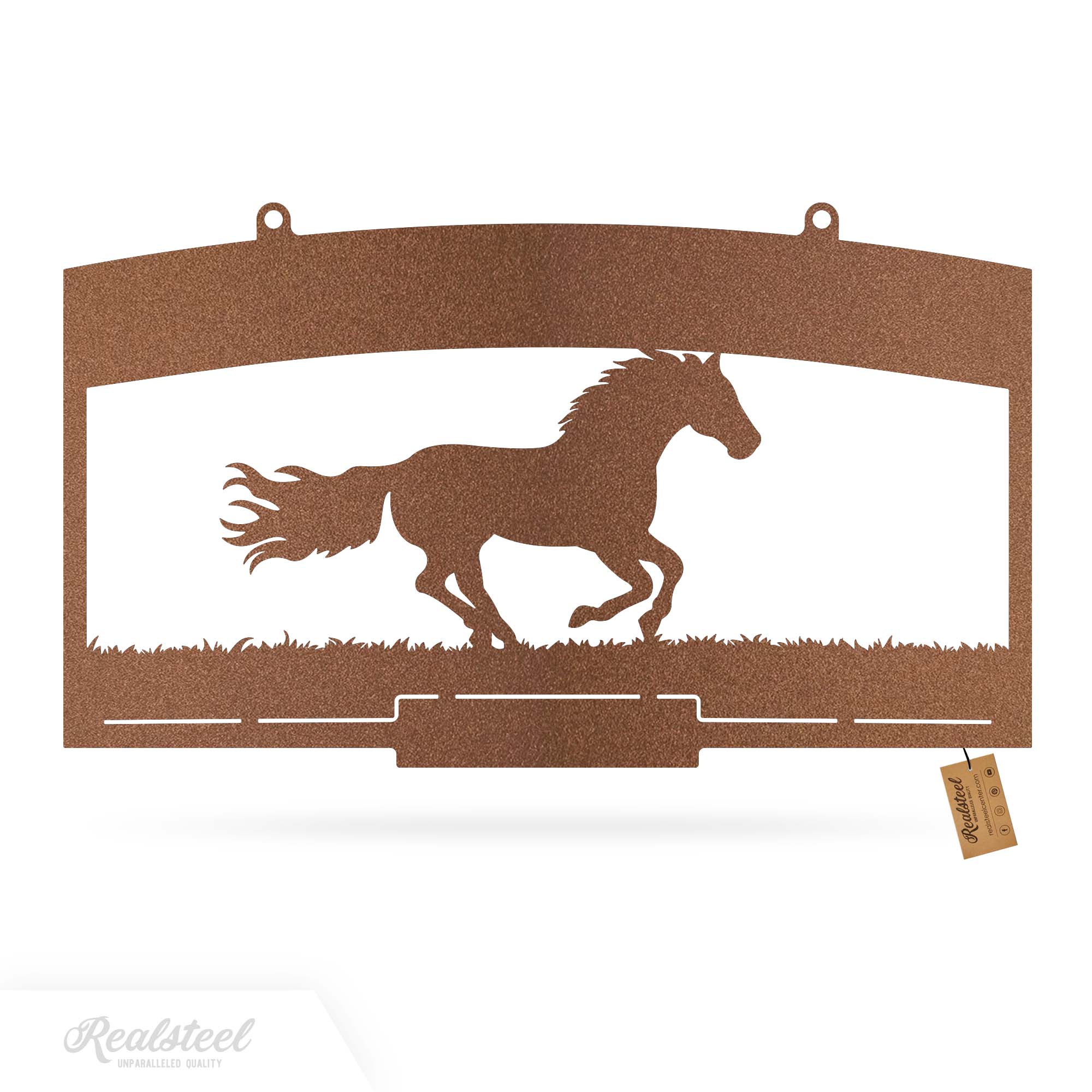 Personalized Farm Ranch Sign – Running Horse 10