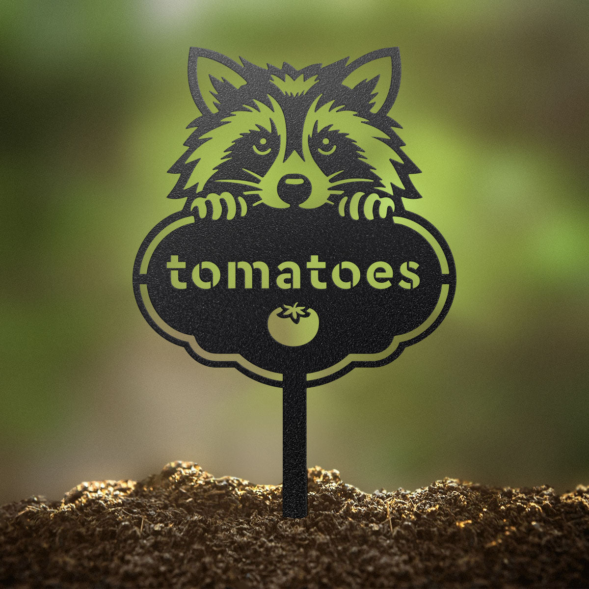 Rocky the Racoon Seed & Plant Markers - RealSteel Center