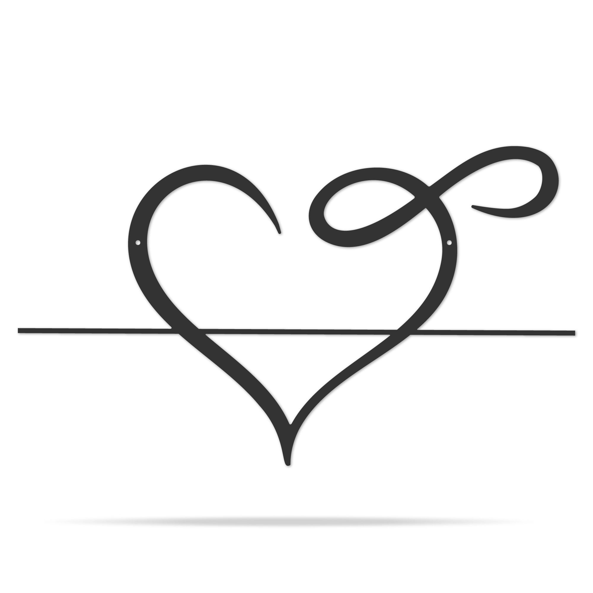 Personalized Infinity Heart Monogram 18