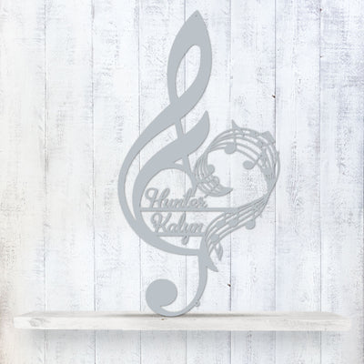 Musical Heart Monogram - RealSteel Center