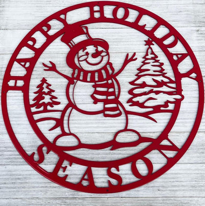 The Happy Holiday Season Snowman  - RealSteel Center