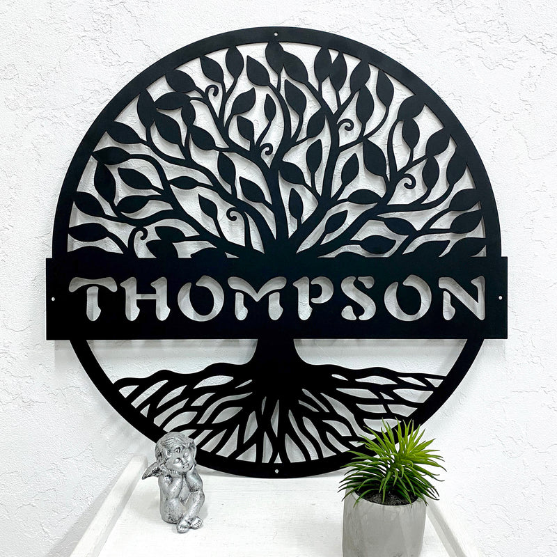 A Symbol of Growth - RealSteel Center Tree of Life Monogram