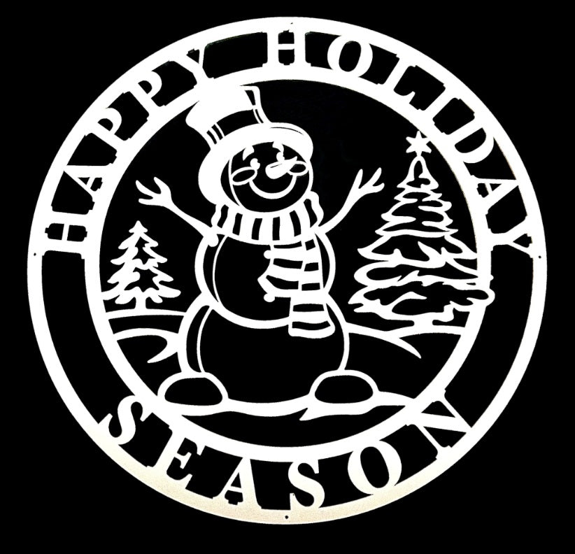 The Happy Holiday Season Snowman  - RealSteel Center