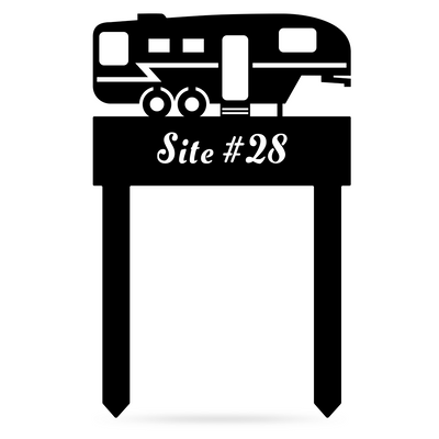 RV Camp Site Monogram  - RealSteel Center