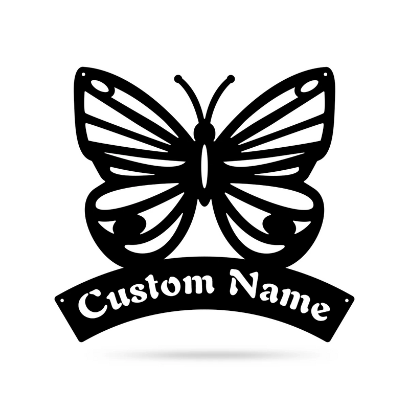 Butterfly Logo Design PNG, Butterfly Vector L Template | PosterMyWall