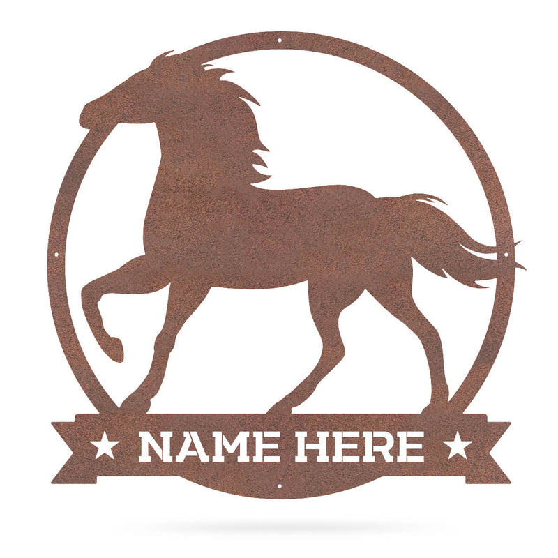 Show Your Love for Horses With This Stallion Monogram! - RealSteel Center