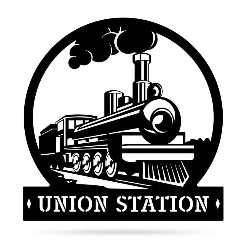 Choo Choo! Steam Train Monogram Coming Through! - RealSteel Center