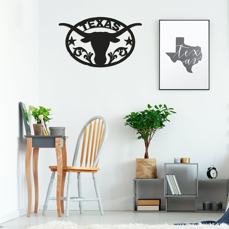 Everything is Bigger in Texas! RealSteel Texas Longhorn Wall Decor ...