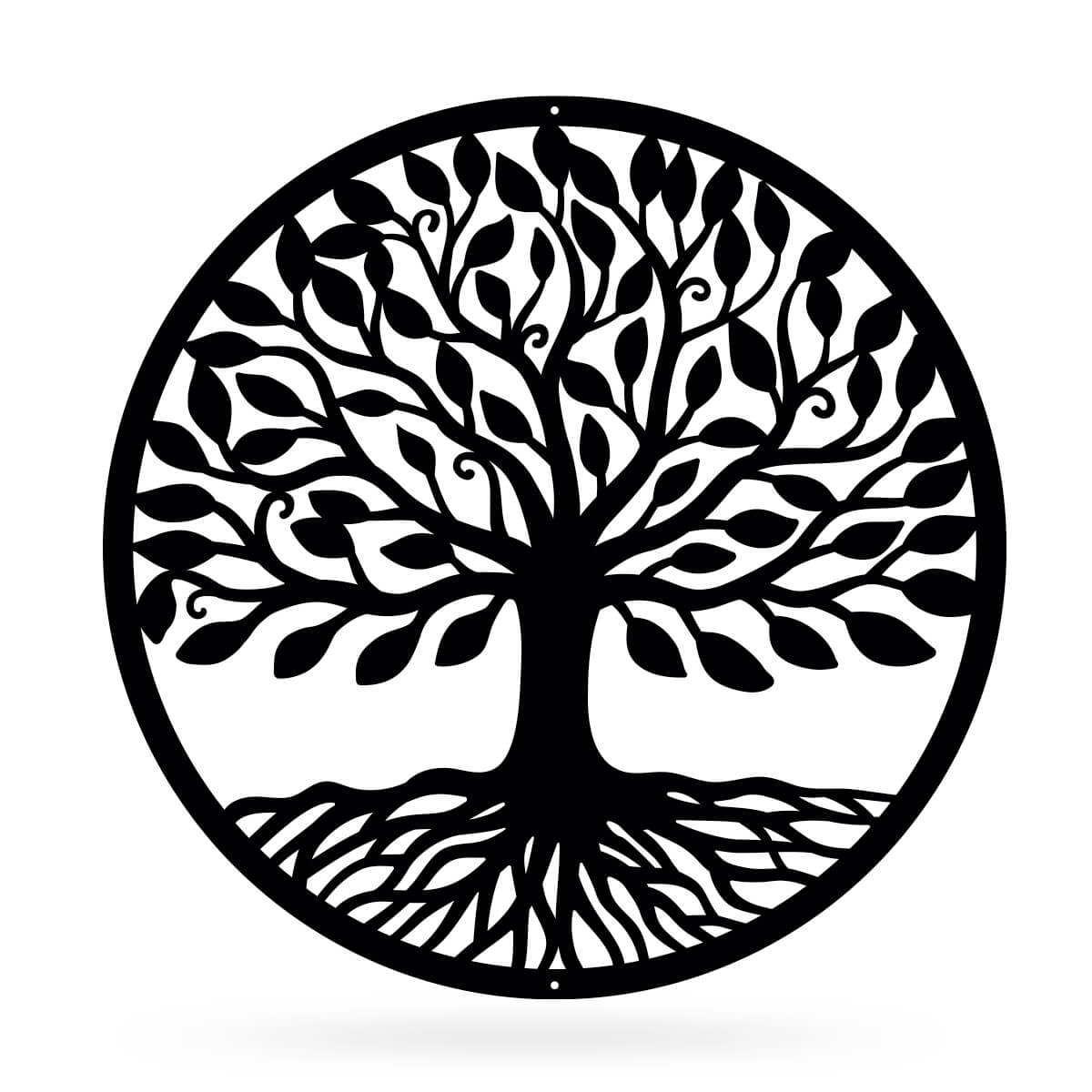 id card clipart black and white tree