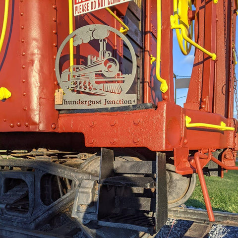 Steam Train Monogram