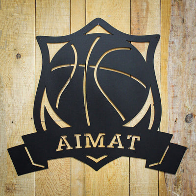 Basketball Monogram  - RealSteel Center