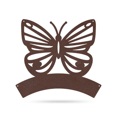 Butterfly Monogram 18" / Penny Vein - RealSteel Center