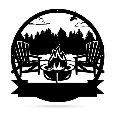 Campfire Monogram 18" / Black / Forest - RealSteel Center