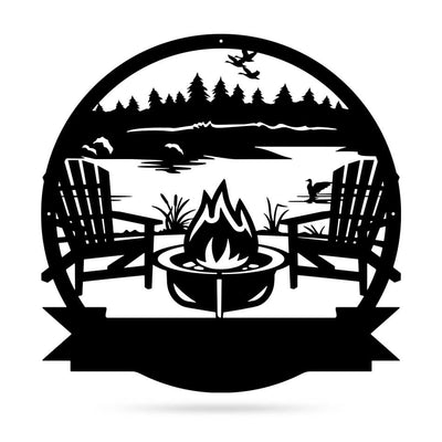Campfire Monogram 18" / Black / Lake - RealSteel Center