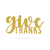 Give Thanks Wall Art 9"x18" / Gold - RealSteel Center