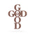 God is Good Wall Art 9"x12" / Rust - RealSteel Center