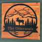 Great Outdoors Moose Monogram
