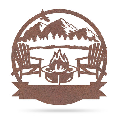 Campfire Monogram 18" / Rust / Mountain - RealSteel Center
