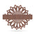 Sunflower Monogram 15"x18" / Rust - RealSteel Center