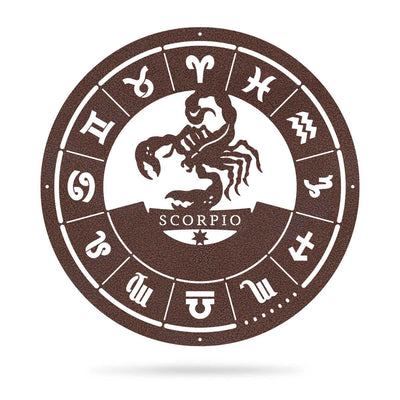Scorpio - Zodiac Monogram 14" / Penny Vein - RealSteel Center