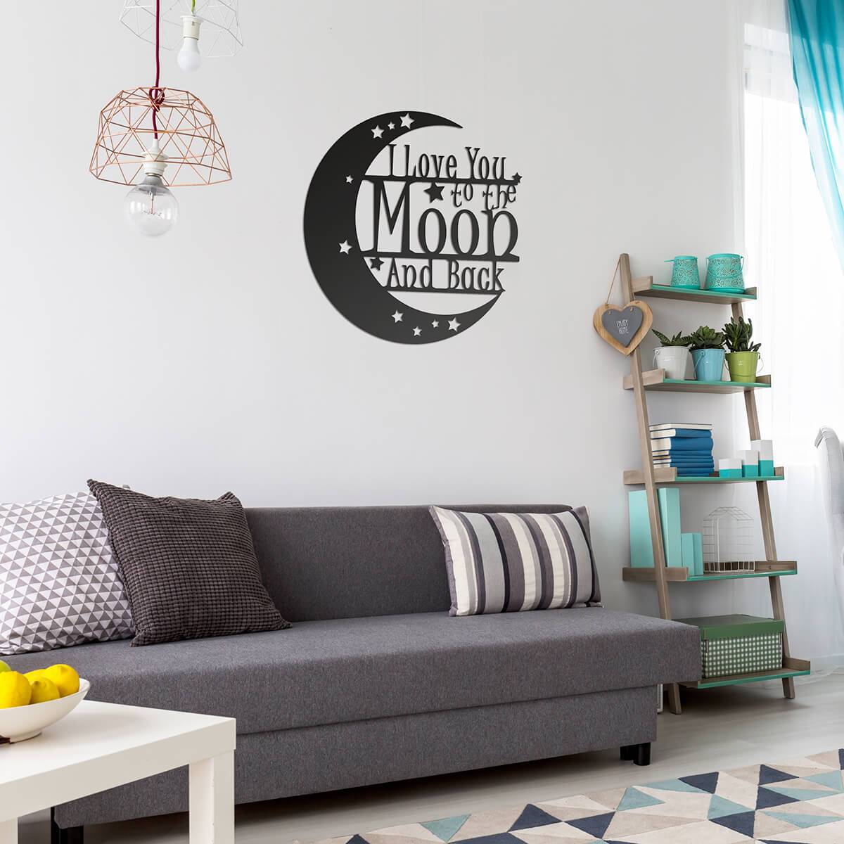 Love You To The Moon Wall Art - 2nd Ed